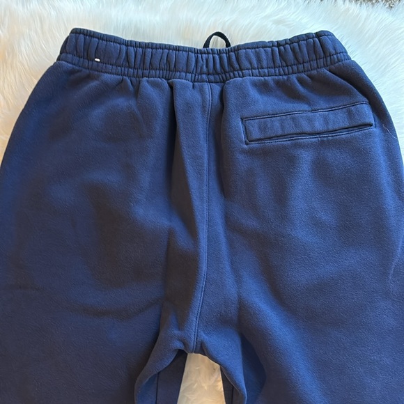 Men’s NIKE Navy blue sweatpants. Size Small- drawstring, 2 side pockets, 1 back - Picture 3 of 5